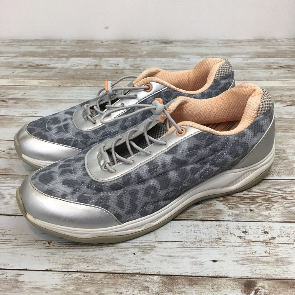 Vionic Silver and Gray Athletic Shoes - Picture 3 of 10